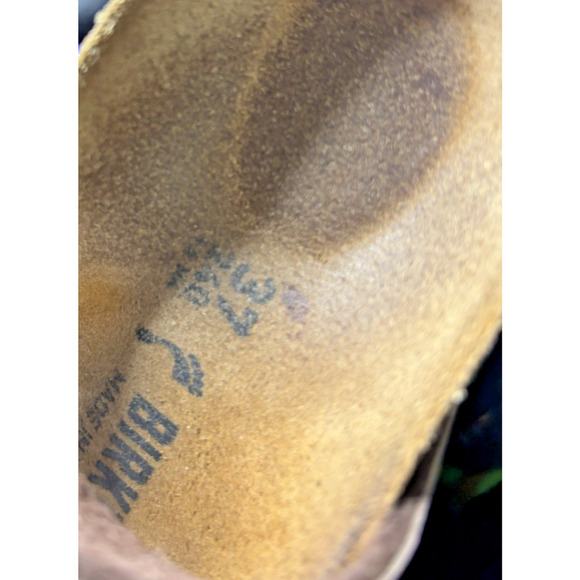 Birkenstock Daloa Leather Ankle Strap Sandals Women's Size 6.5 Brown - Picture 9 of 9